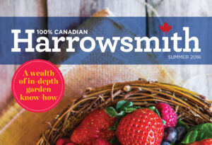 Harrowsmith Magazine Cover for Urban Vegetable Garden
